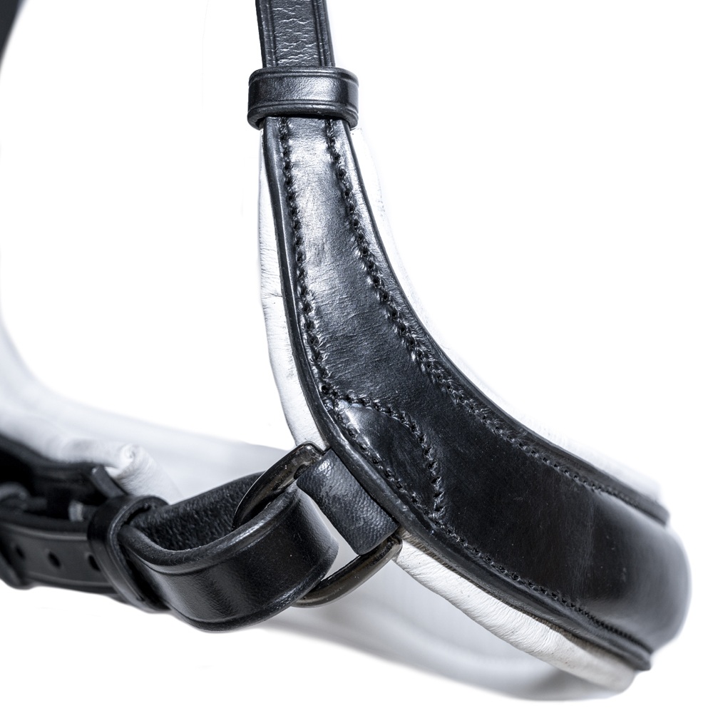 Neusriem S&T Anatomic deluxe wit onderlegd - Afbeelding 2