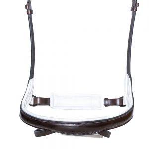 Neusriem Anatomic deluxe bruin wit onderlegd