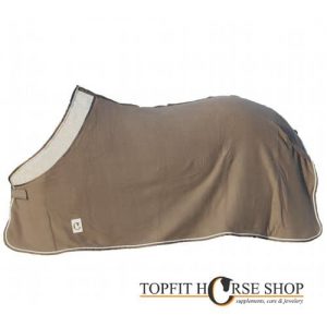 Fleece deken grijs zilver