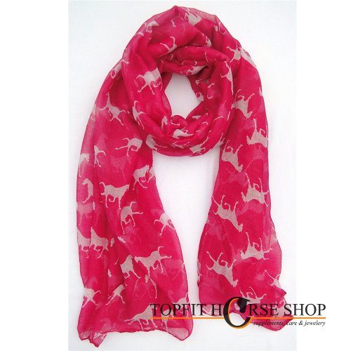 Shawl paard roze