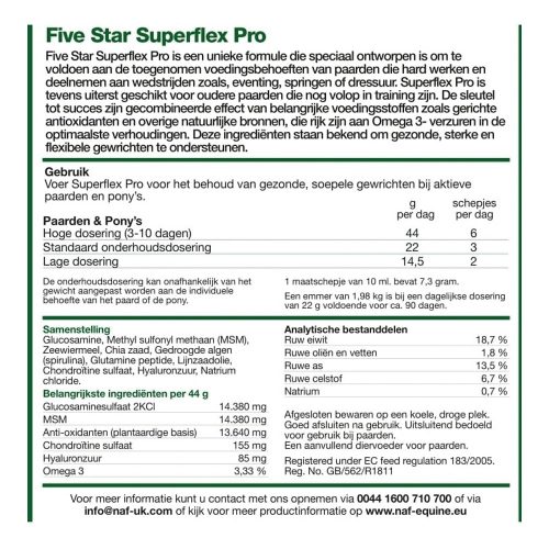 NAF SuperFlex PRO - Afbeelding 2