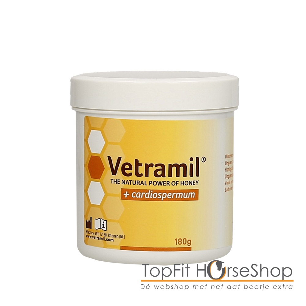 elleboog Punt Uluru Vetramil Honingzalf 30g - TopFit HorseShop