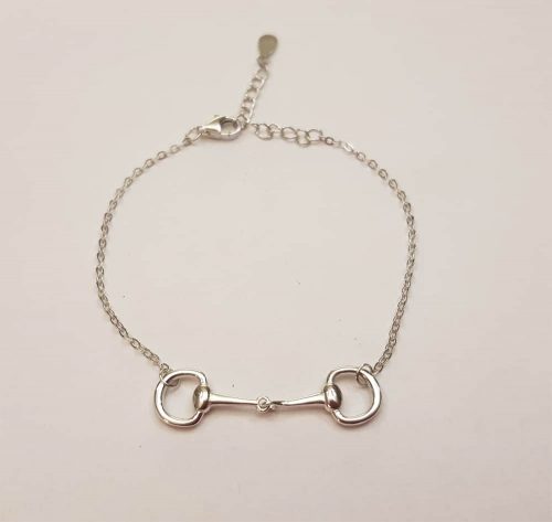 Luxe bit armband verguld rosé - Afbeelding 6